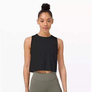 Lululemon All Yorks Crop Tank
